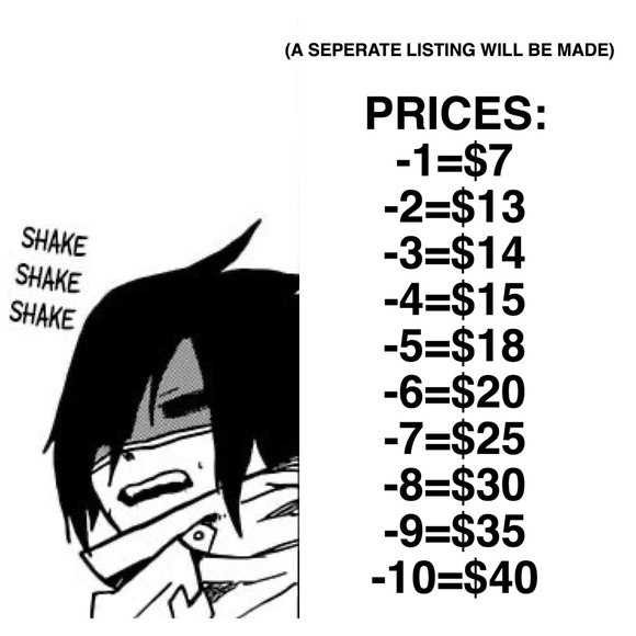 [HANDMADE] Bungo Stray Dogs Buttons - Picture 5 of 7